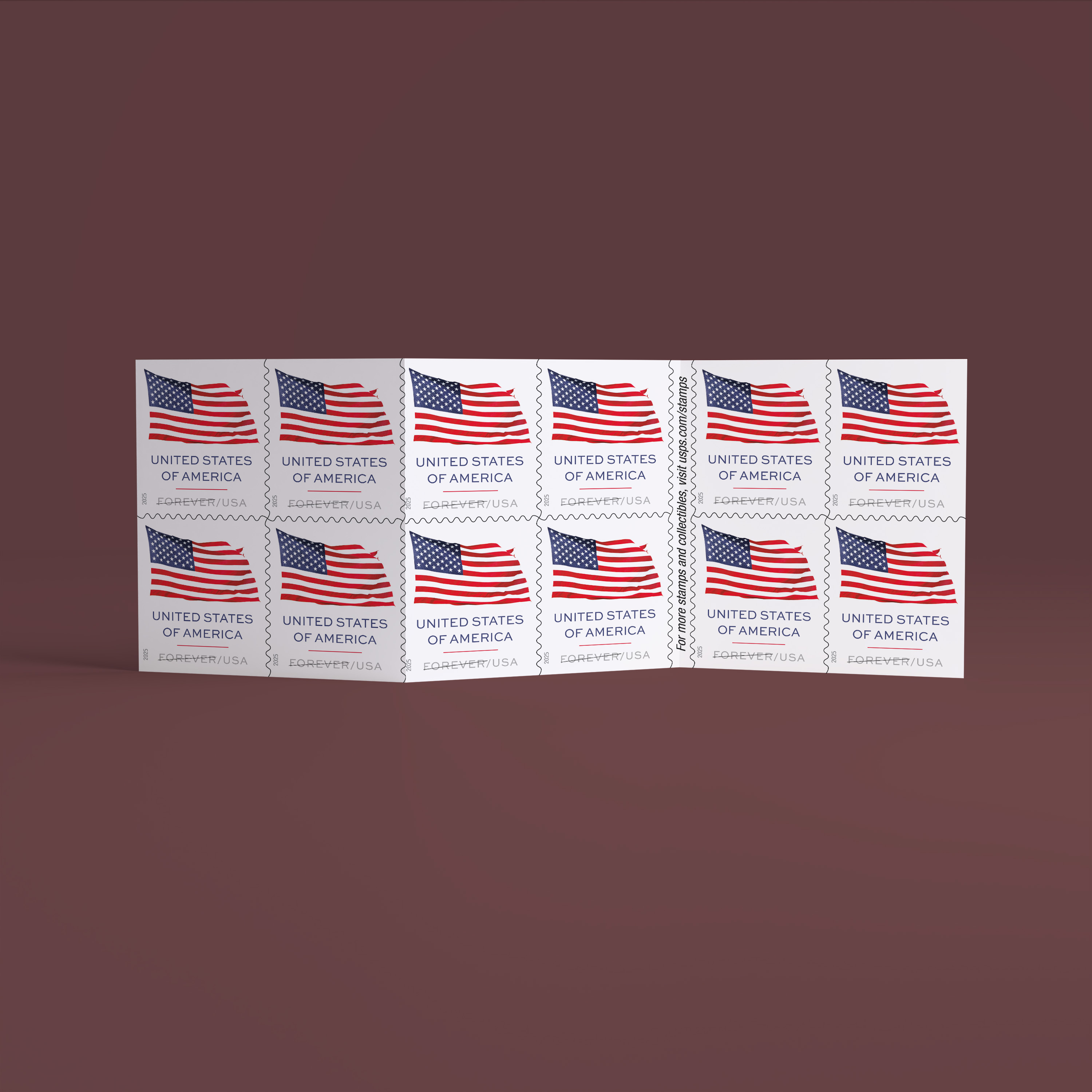 U.S. Flag Stamps: A Classic Choice for American Mail | Tool Stamps
