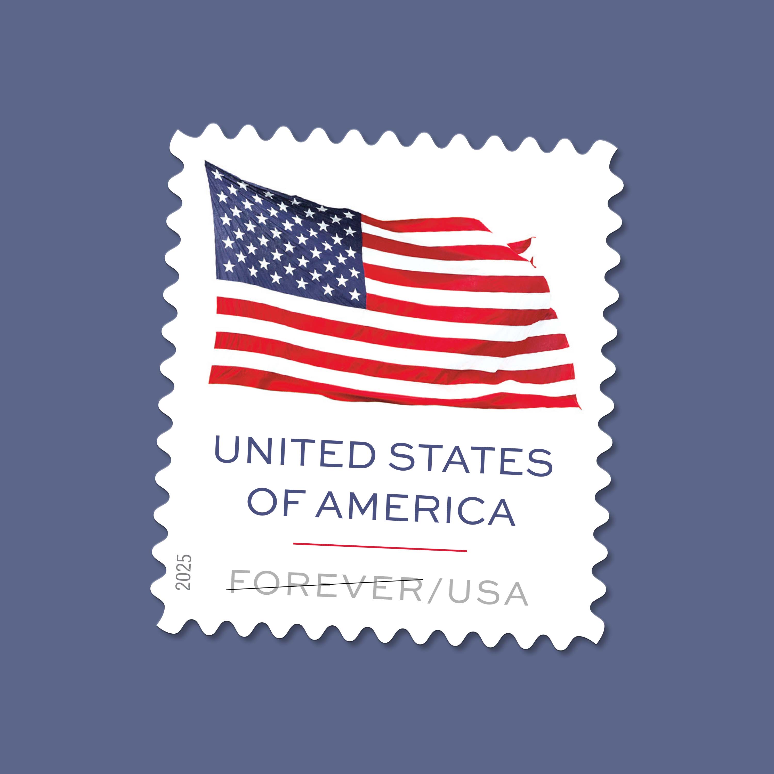 2025 U.S. Flag Stamps 100 rolls USPS Forever Stamps image 4